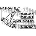 0420-DA1F, Опора шаровая переднего нижнего рычага