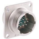 SRCN2A16-10P, Circular Connector, 10 Contacts, Panel Mount, Miniature Connector ...