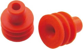 121668-0032, Circular MIL Spec Connector APD WIRE SEALS RED 1.4-2.0mm