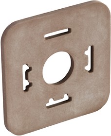 Flat seal for rectangular connectors, 731739004