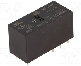 HF115F/012-1Z3A, Реле электромагнитное