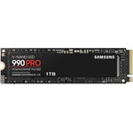 SSD накопитель Samsung 990 Pro 1Tb, M.2 2280, PCI-E 4.0 x4 (MZ-V9P1T0BW)