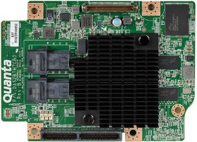 Фото 1/2 Контроллер Quanta Дисковый контроллер форм-фактора Mezzanine S5D PCIE BD3108(R6 32HD)2G W/BKT/CBL SGL 1HY9ZZZ098R