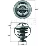 TX11795D, Термостат AUDI/VW 1.8-2.0L 2004=