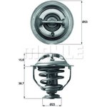 TX11795D, Термостат AUDI/VW 1.8-2.0L 2004=