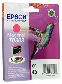 Фото 1/2 Картридж струйный Epson C13T08034011 пурпурный для Epson St Ph P50/PX660/PX720WD (330стр.)