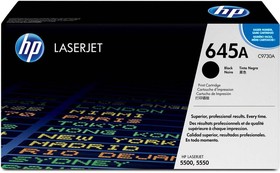 Фото 1/10 HP 645A Black Color LaserJet Print Cartridge (C9730A), Тонер-картридж