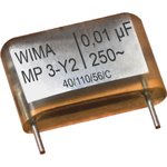 MP film capacitor, 6.8 nF, ±20 %, 1 kV (DC), MP, 15 mm, MPY20W1680FC00MSSD
