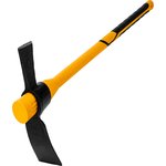 21837, Кирка-топор 2250 г, фиберглассовая обрезиненная рукоятка 900 мм