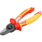 17725, Кабелерез, диэлектрические рукоятки до 1000 В, трехкомпонентные рукоятки, 160 мм