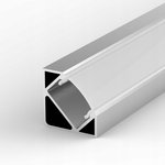 Алюминиевый угловой профиль под светодиодную ленту AAX-B 20x20mm (угловой) 1000 мм