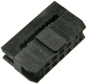 IDC2-10F pitch 2.00 mm, Разъём IDC IDC2-10F, 2.00 мм, 10 контактов