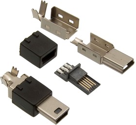 Фото 1/2 USB/M-SP, Разъём USB , 5 контактов