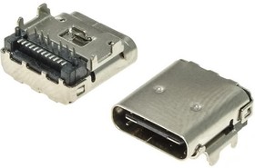 USB3.1 TYPE-C 24PF-022, Разъём USB , 24 контакта