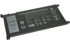 Аккумуляторная батарея для ноутбука Dell 3180 3189 11.4V 3510mAh Y07HK 51KD7