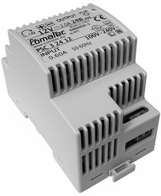 PSC3.24.12, PSC Switched Mode DIN Rail Power Supply, 230V ac ac Input, 12V dc dc Output, 2A Output, 24W
