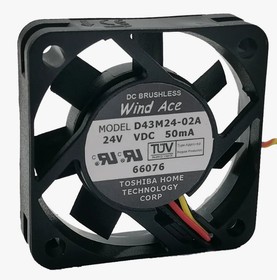 Вентилятор Wind Ace D43M24-02A 24v 50mA 40x15 3pin