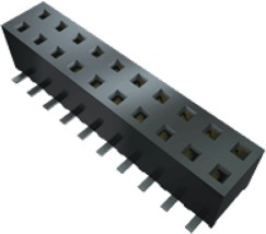 MMS-103-01-L-DH, Headers & Wire Housings Classic Socket Strips, 2.00 mm (.0787") Pitch