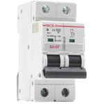 Модульный автоматический выключатель ВА47-MCB-N-2P-B3-AC