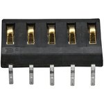 70ADH-5-ML0, Battery Contacts 5 Position Male Through-Hole