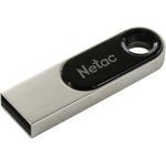 Флеш Диск Netac U278 32Gb  NT03U278N-032G-20PN , USB2.0, металлическая матовая