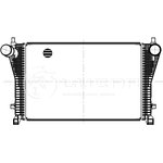 LRIC 1857, LRIC 1857_радиатор интеркулера!\ VW Golf, Skoda Octavia 1.8T/2.0T