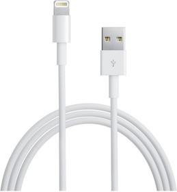 Кабель Apple Lightning - USB Cable (2 m), бел, MD819ZM/A