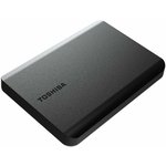 Внешний жесткий диск TOSHIBA Canvio Basics 1 TB, 2,5", USB 3.2, черный, HDTB510EK3AA