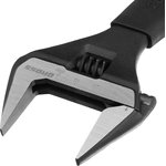 15568, Ключ разводной, 200 мм,CrV, тонкие губки, защитные насадки