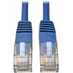 N002-002-BL, Cable Assembly Cat 5/Cat 5e 0.61m 26AWG RJ-45 to RJ-45 8 to 8 POS ...