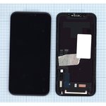 Дисплей (экран) в сборе с тачскрином для iPhone XR (IPS OEM) черный