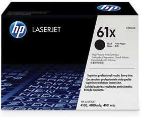 Картридж лазерный HP (C8061X) LaserJet 4100/4100N/ 4100DTN/4100mfp, черный, оригинальный, ресурс 10000 страниц, С8061X