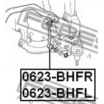 0623-BHFR, 0623BHFR_тяга стабилизатора переднего правая!\ Opel Frontera/Monterey ...