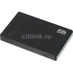 Внешний корпус для HDD/SSD AgeStar 3UB2P3 SATA III USB3.0 пластик черный 2.5"