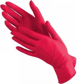 Нитриловые перчатки Red, 100 шт, 3540/S