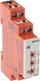 Фото 1/2 LXPRC 400V, Phase, Voltage Monitoring Relay, 3 Phase, SPDT, DIN Rail