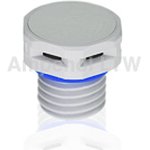 VENT-PS1NBK-N8001, Vent Series M12 Pressure Relief Vent, 16mm H