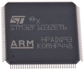 Фото 1/2 STM32F767ZIT6, STM32F767ZIT6, 32bit ARM Cortex M7 Microcontroller, STM32F7, 216MHz, 2.048 MB Flash, 144-Pin LQFP