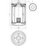 SKOF1022, Фильтр масляный