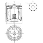 SKOF1126, Фильтр масляный