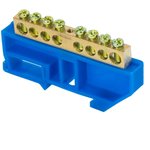 sn0-63-08- d, Busbar 0 PE 63.08 on a DIN rail