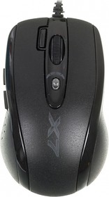 Фото 1/10 Мышь A4TECH X-710MK, игровая, оптическая, проводная, USB, черный [x-710mk usb]