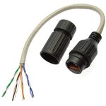 SZC-16-RJ45-3 ip68, Разъём герметичный , 1 А