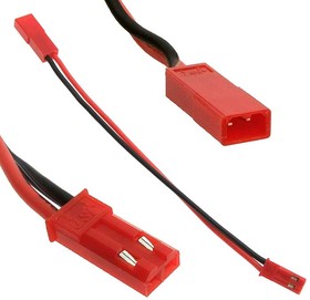 JST extension leads 22AWG 10CM, Разъём для RC моделей JST extension leads 22AWG, длина 10 см