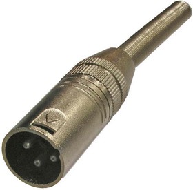 TD-366, Разъём микрофонный XLR , вилка 3-х полюсное
