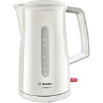 BOSCH TWK3A011 Чайник, 2400Вт, 1,7 л, белый