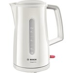 Чайник BOSCH TWK3A011, 1,7 л, 2400 Вт, закрытый нагревательный элемент, пластик ...