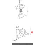 070121131B, Патрубок системы охлаждения