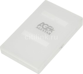 Внешний корпус для HDD/SSD AgeStar SUBCP1, белый
