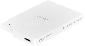 Фото 1/10 Внешний диск HDD Silicon Power Stream S03, 1ТБ, белый [sp010tbphds03s3w]